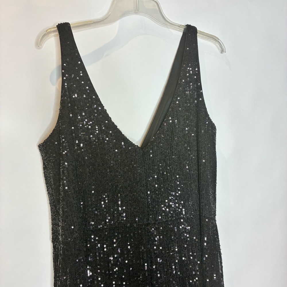 La Femme Curve | Sequin Jumpsuit - Picture 5 of 6